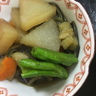 茄子と大根とししとうの煮物(^^)